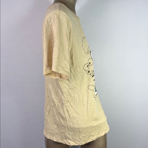 Hello Kitty Cream and Pink Short Sleeve Tee - Picture 5 of 6